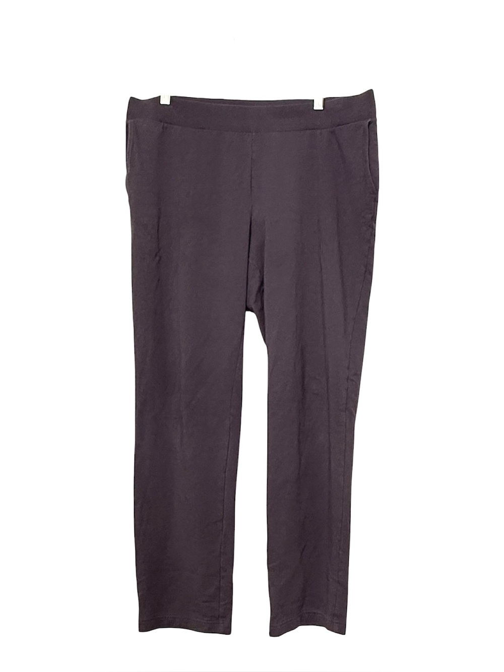 J.‎ Jill Purejill Affinity French Terry Pants Slim Leg Stretchy Pima Cotton L P